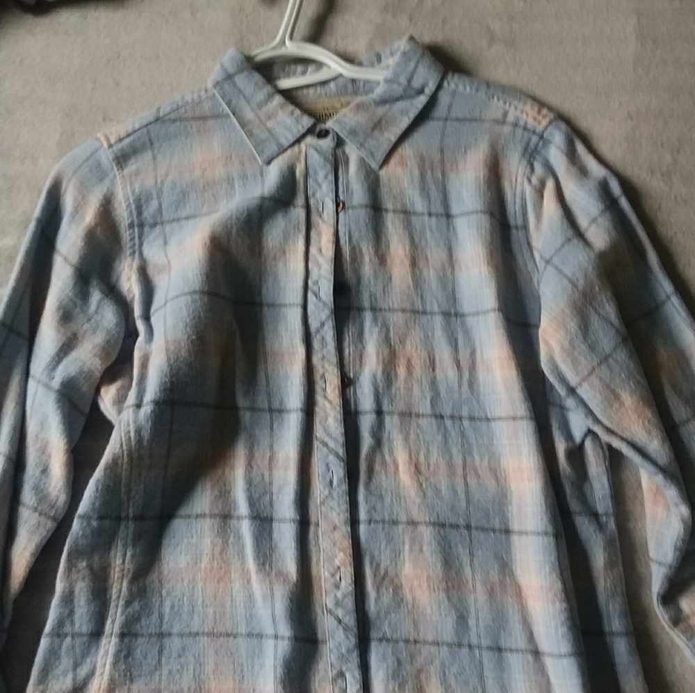 baby blue plaid shirt